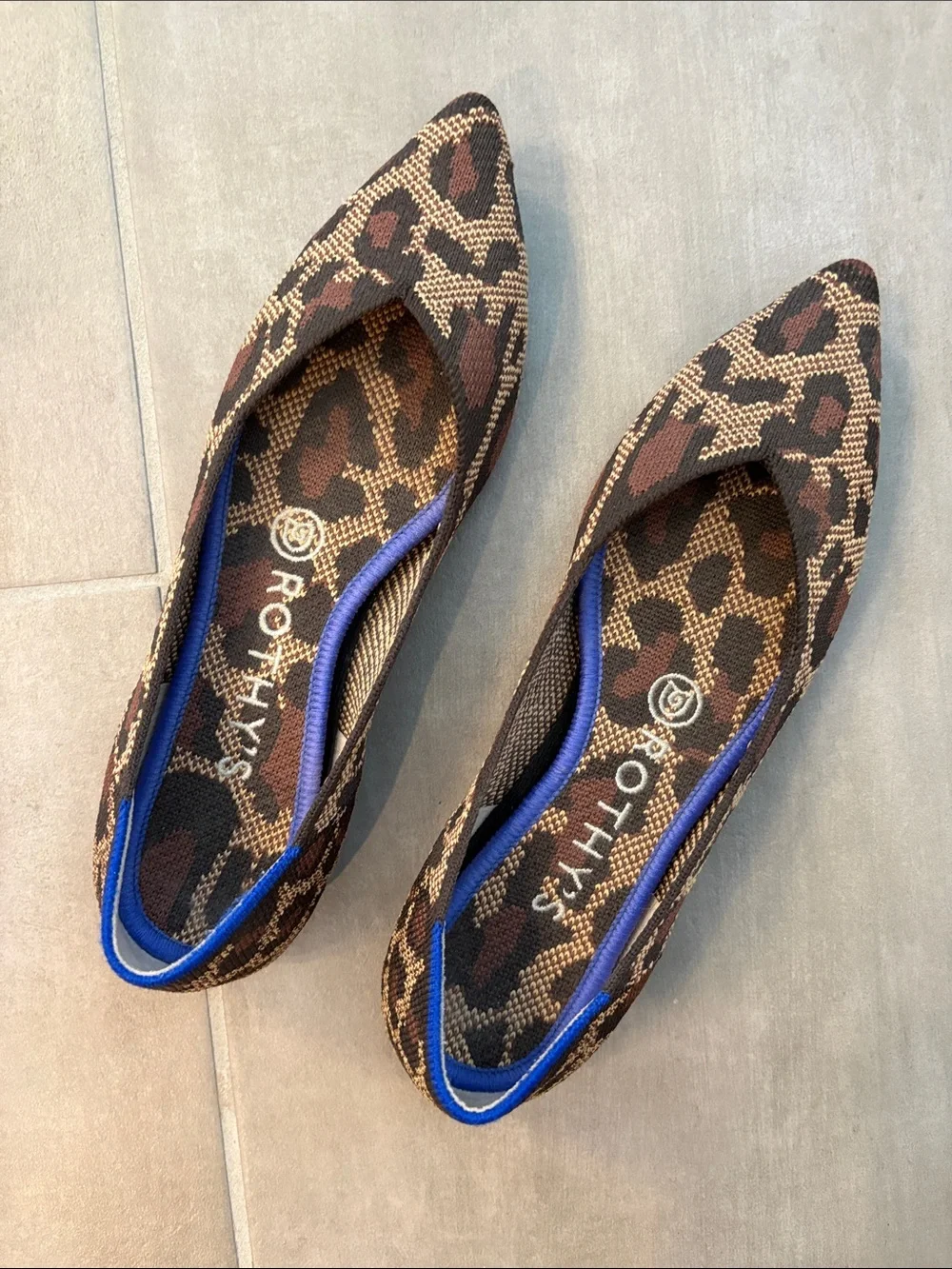 Rothy’s The Point Leopard